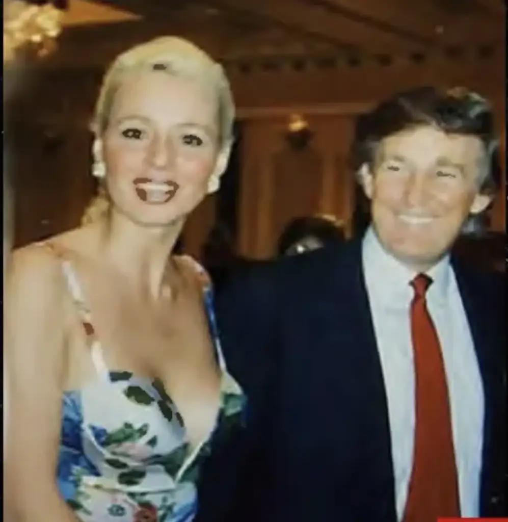 Trump and Keul pictured in 1993. Credit: the house judiciary committee