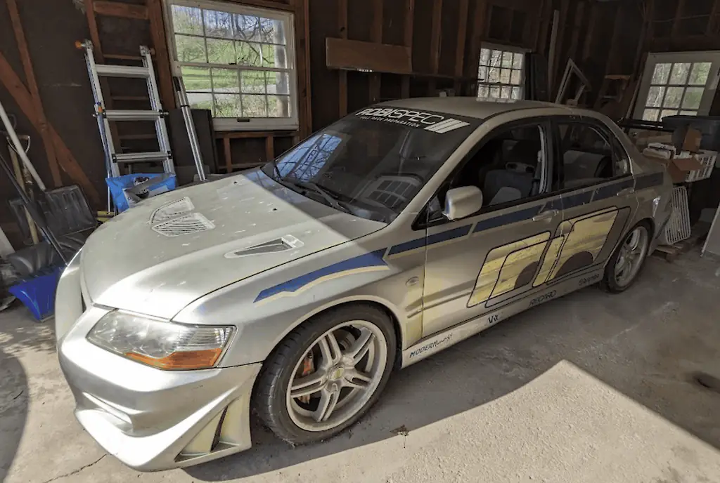 The iconic car was found in a garage in Upstate New York. Credit: Instagram/@fastandfuriousintegra