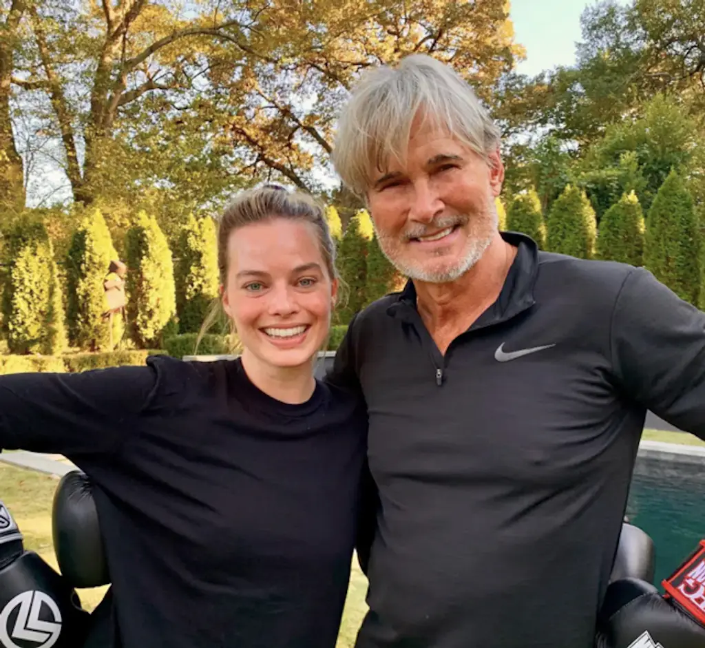 The actor helped coach A-lister Margot Robbie. Credit: rjnorton70 / Instagram