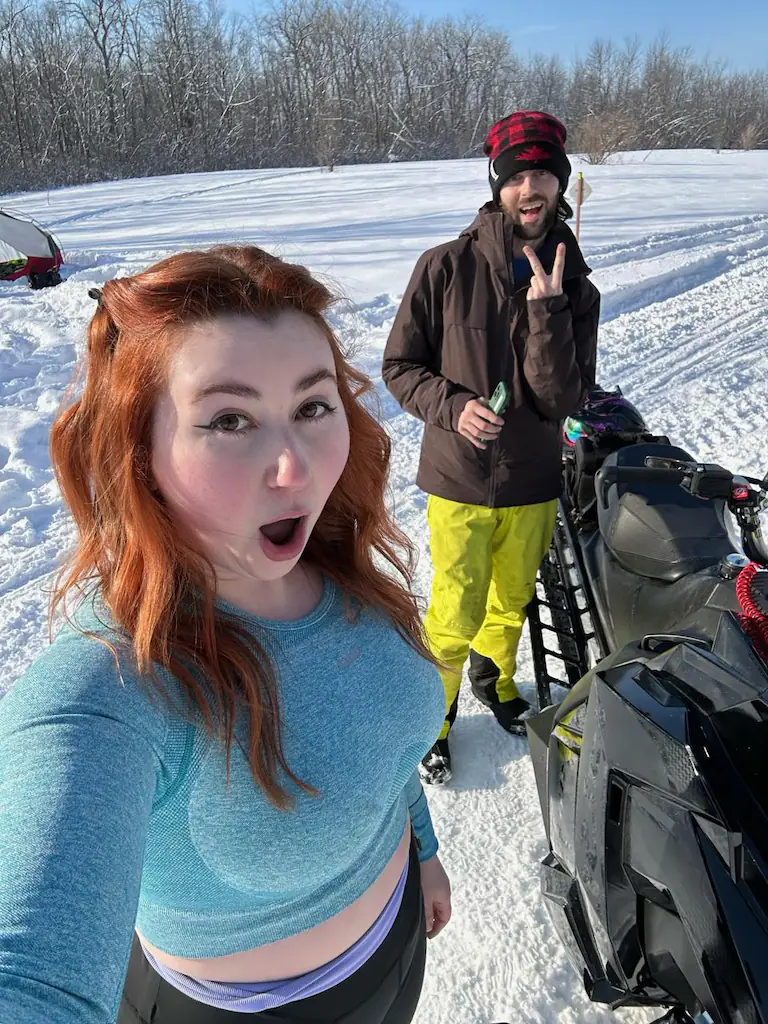 Isla said that her partner got 'stuck' inside her after they finished having sex for a video. Credit: Isla Moon