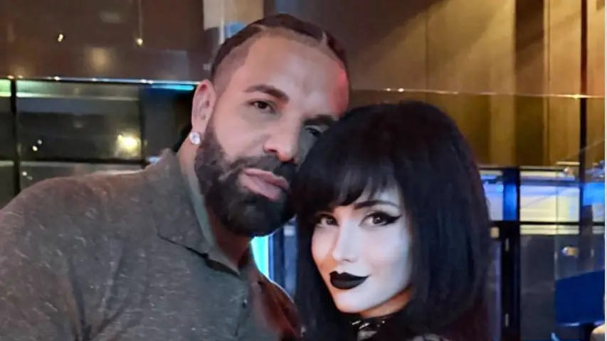 Drake and his 'goth baddie' Lin Lamar