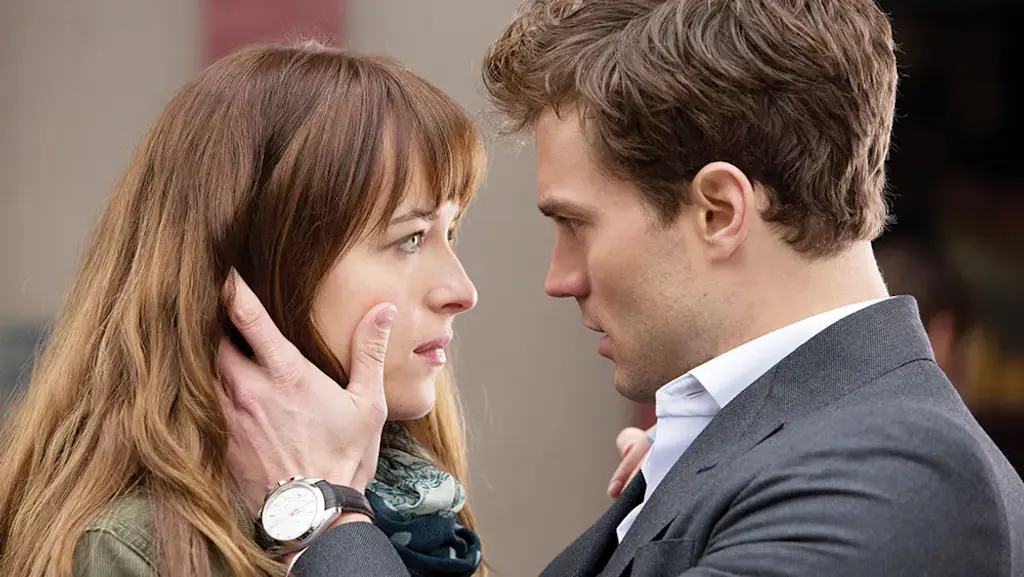 Johnson starred in the Fifty Shades trilogy alongside Jamie Dornan (Picture: Universal Pictures)