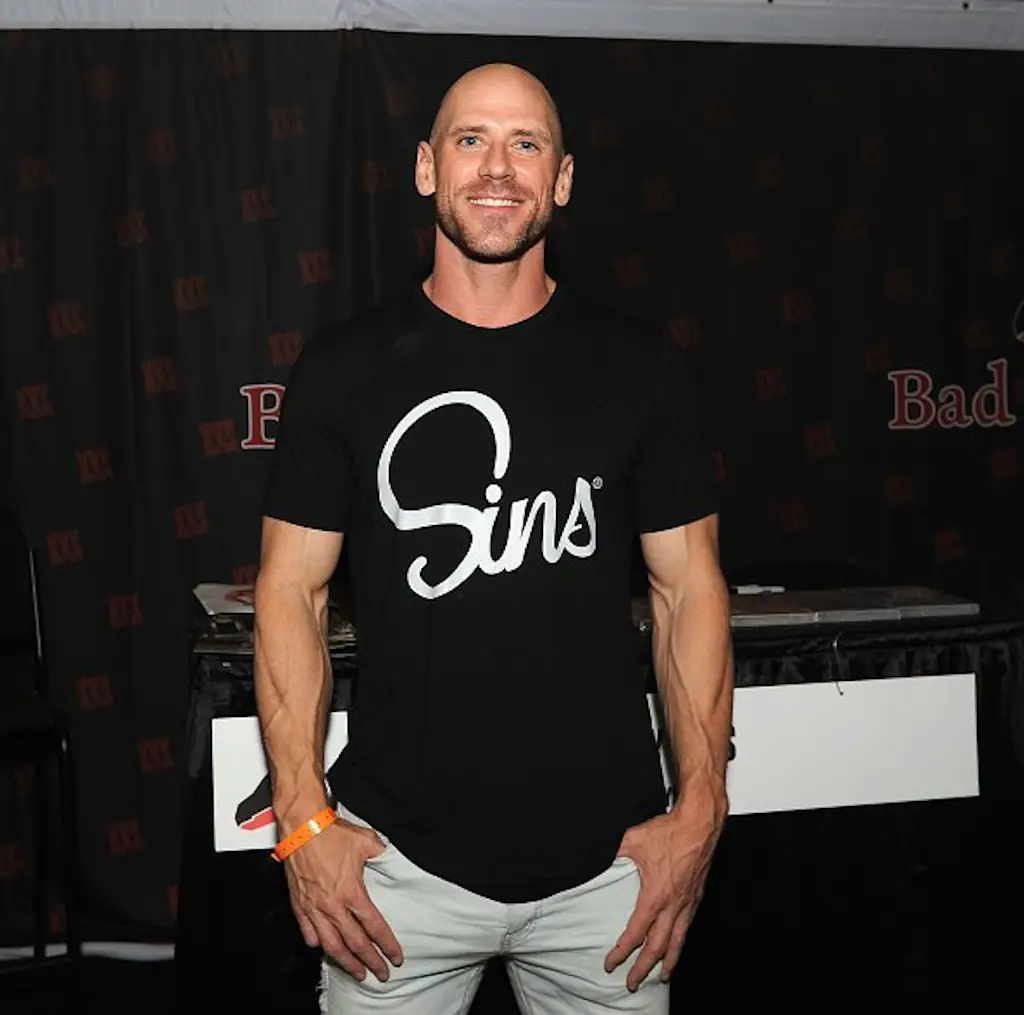 Sins is an award  winning adult star. Credit: Bobby Bank/Getty Images