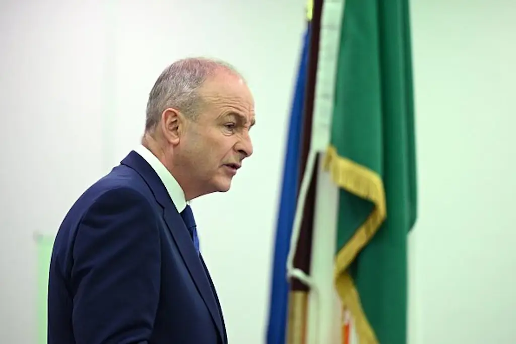 Michael Martin, the Prime Minister of Ireland. Credit: Charles McQuillan/Getty Images