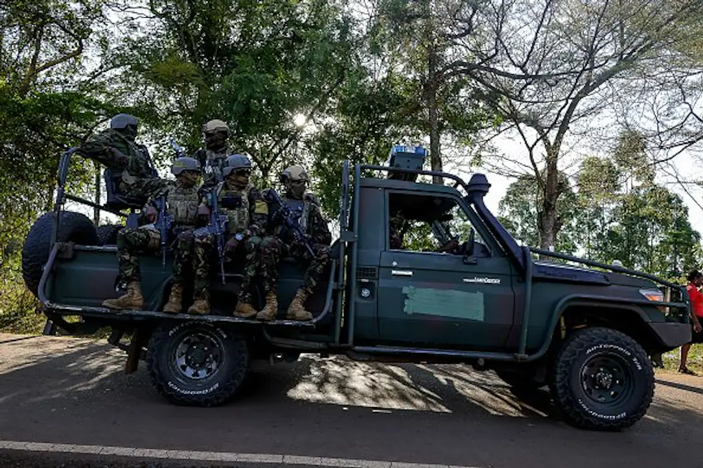 Kenyan soldiers. Credit:  Donwilson Odhiambo/Getty Images