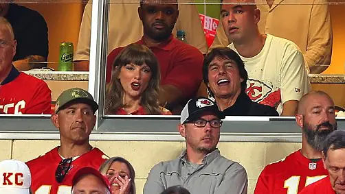 Taylor Swift and Tom Cruise