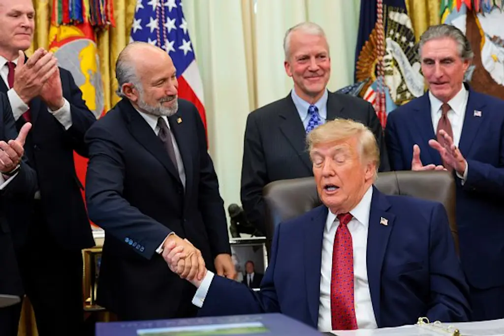 Lutnick and Trump have a close working relationship. Credit: Anna Moneymaker/Getty Images
