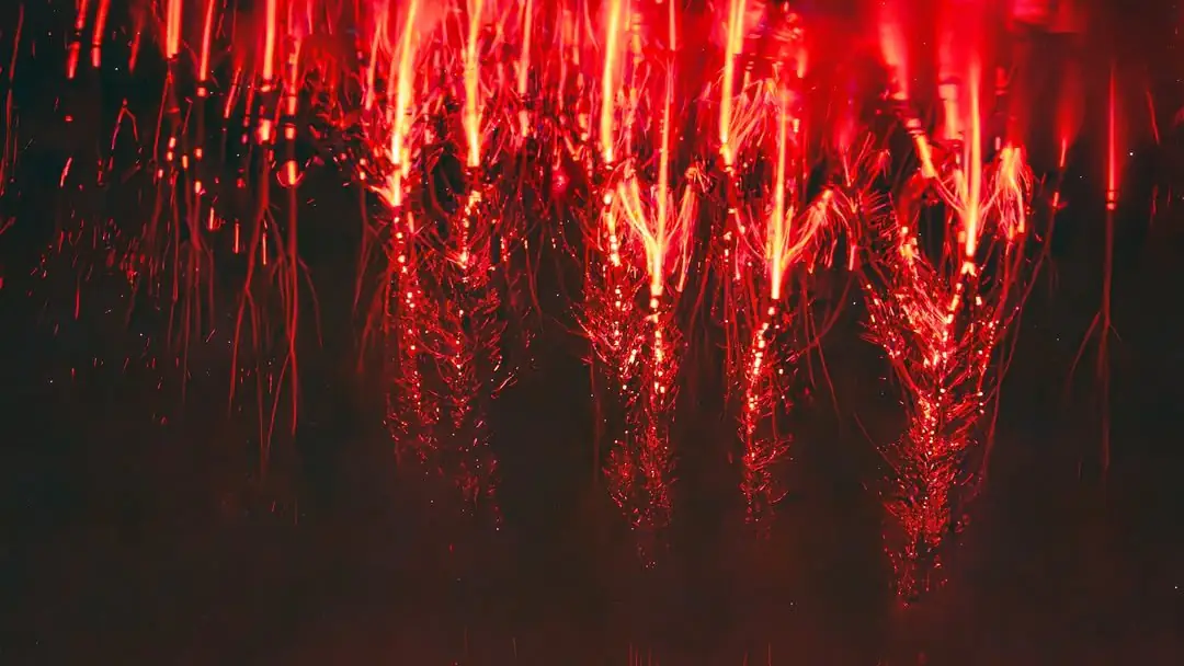 Red sprites are a rare phenomenon. Credit: Florian Riou/Instagram