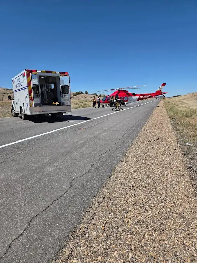 A woman from California crashed her vehicle while looking at pornography in Utah in June. Credit: Utah Highway Patrol